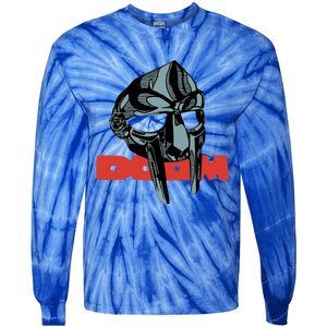 Doom Mask / All Caps / Madvillain / Mf Tie-Dye Long Sleeve Shirt