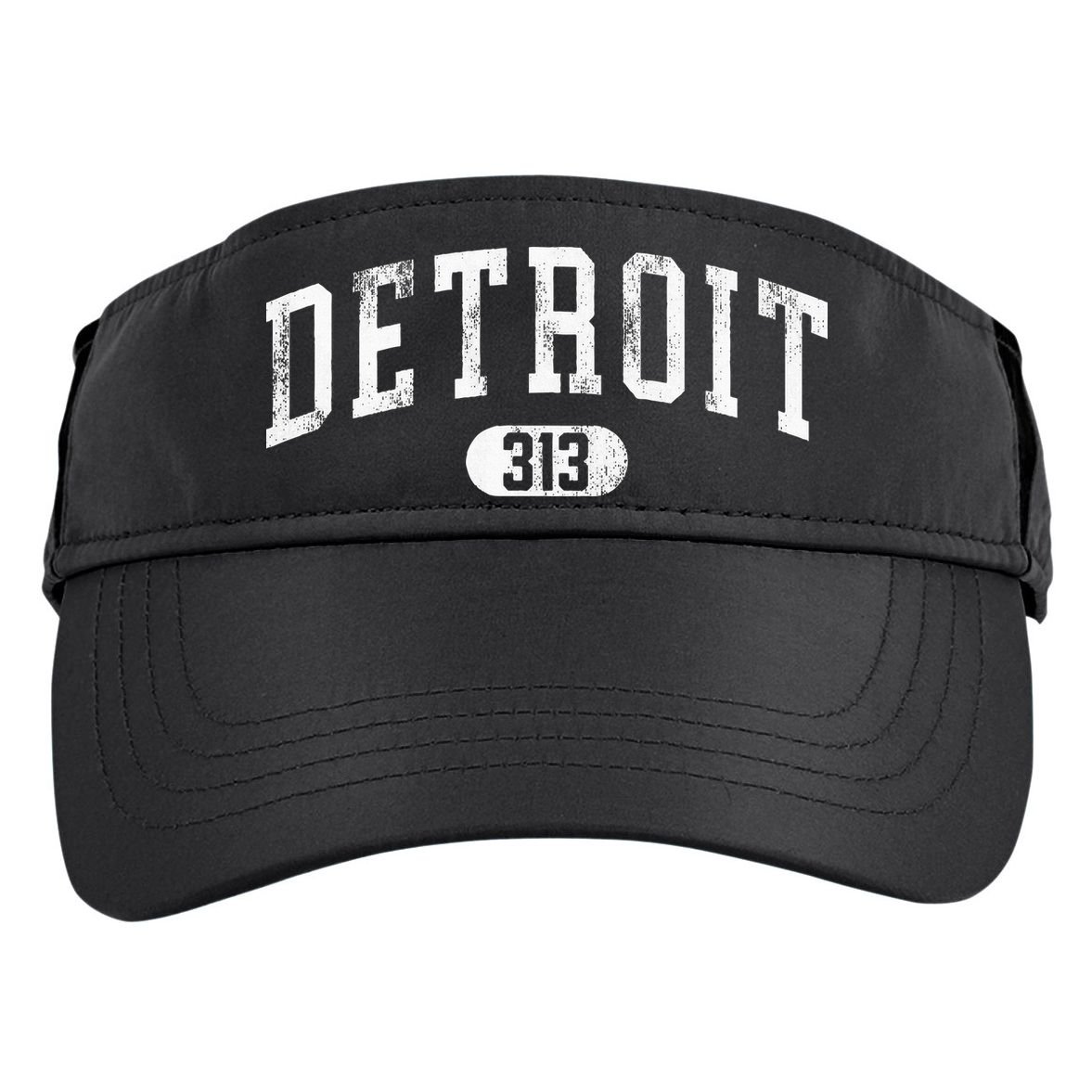 Detroit Michigan Area Code 313 Souvenir Adult Drive Performance Visor