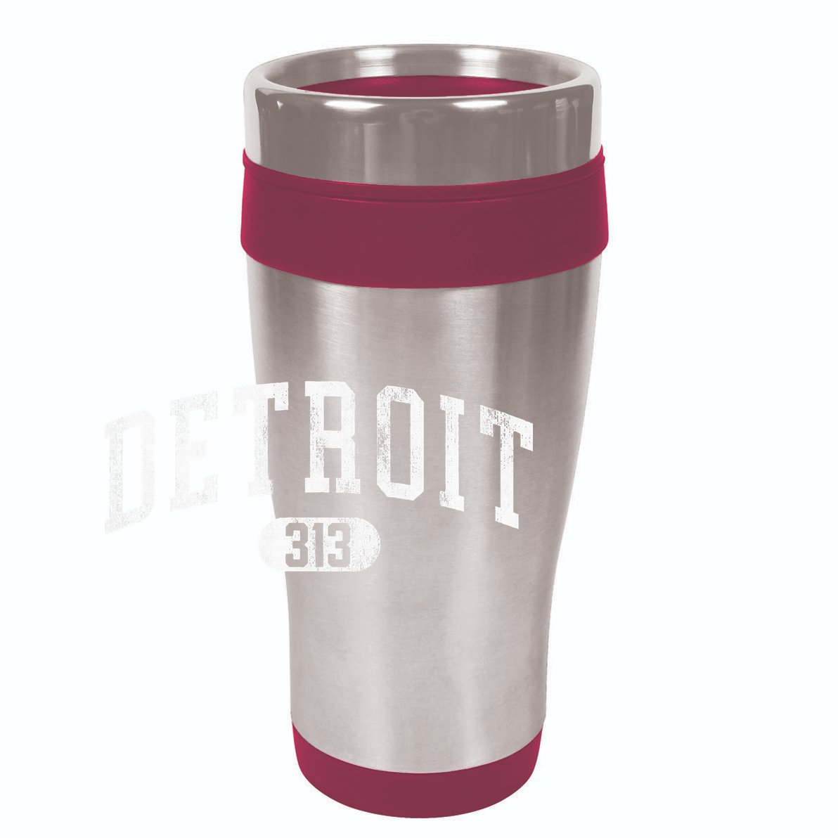 Detroit Michigan Area Code 313 Souvenir 15oz Campfire Ceramic Mug