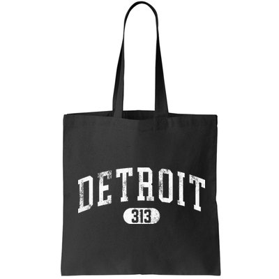 Detroit Michigan Area Code 313 Souvenir Bag
