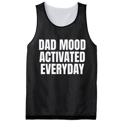 Dad Mood Activated Everyday Mesh Reversible Basketball Jersey Tank