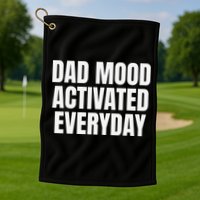 Dad Mood Activated Everyday Golf Towel