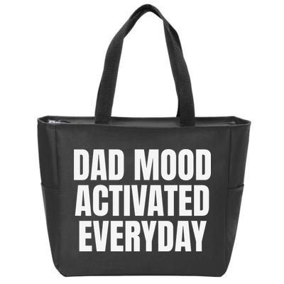 Dad Mood Activated Everyday Zip Tote Bag