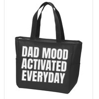 Dad Mood Activated Everyday Zip Tote Bag