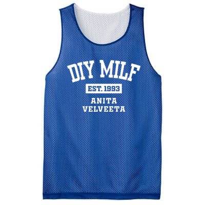 Diy Milf Anita Velveeta Est. 1993 Mesh Reversible Basketball Jersey Tank