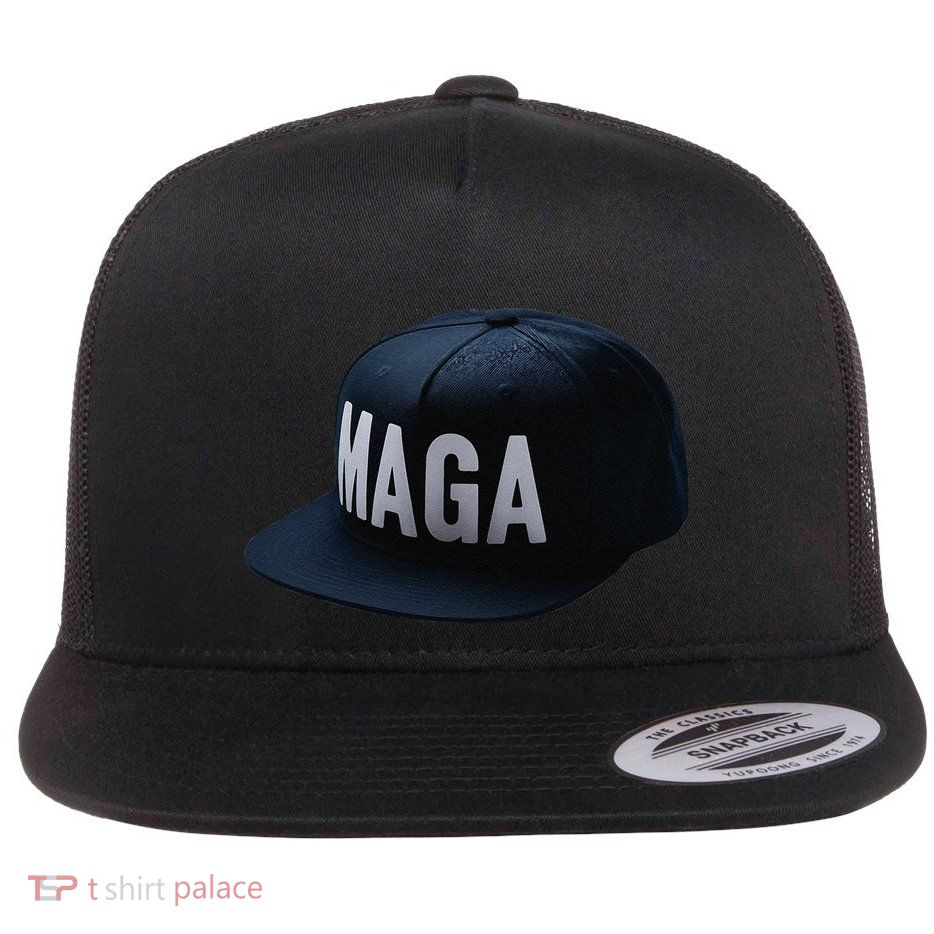 Dark Maga Assemble Trump 2024 Flatbill Hat
