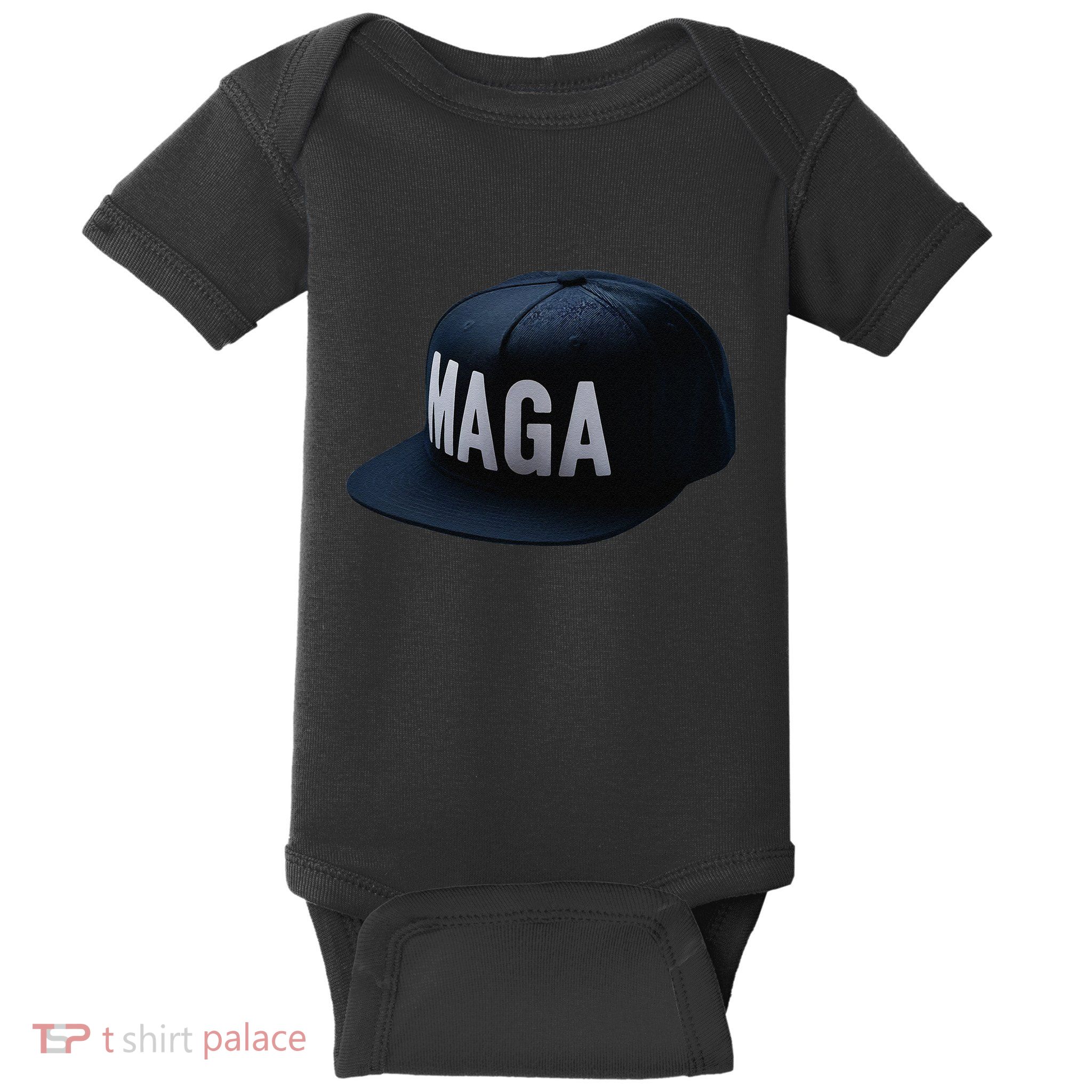 Dark Maga Assemble Trump 2024 Baby Bodysuit
