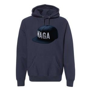 Dark Maga Assemble Trump 2024 Premium Hoodie