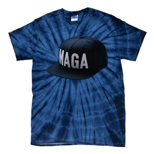 Dark Maga Assemble Trump 2024 Tie-Dye T-Shirt