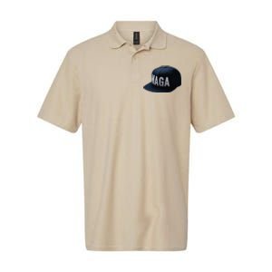 Dark Maga Assemble Trump 2024 Softstyle Adult Sport Polo