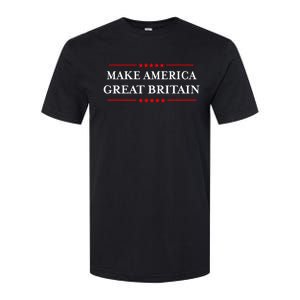 Doublesided Make America Great Britain Again Gift Softstyle CVC T-Shirt