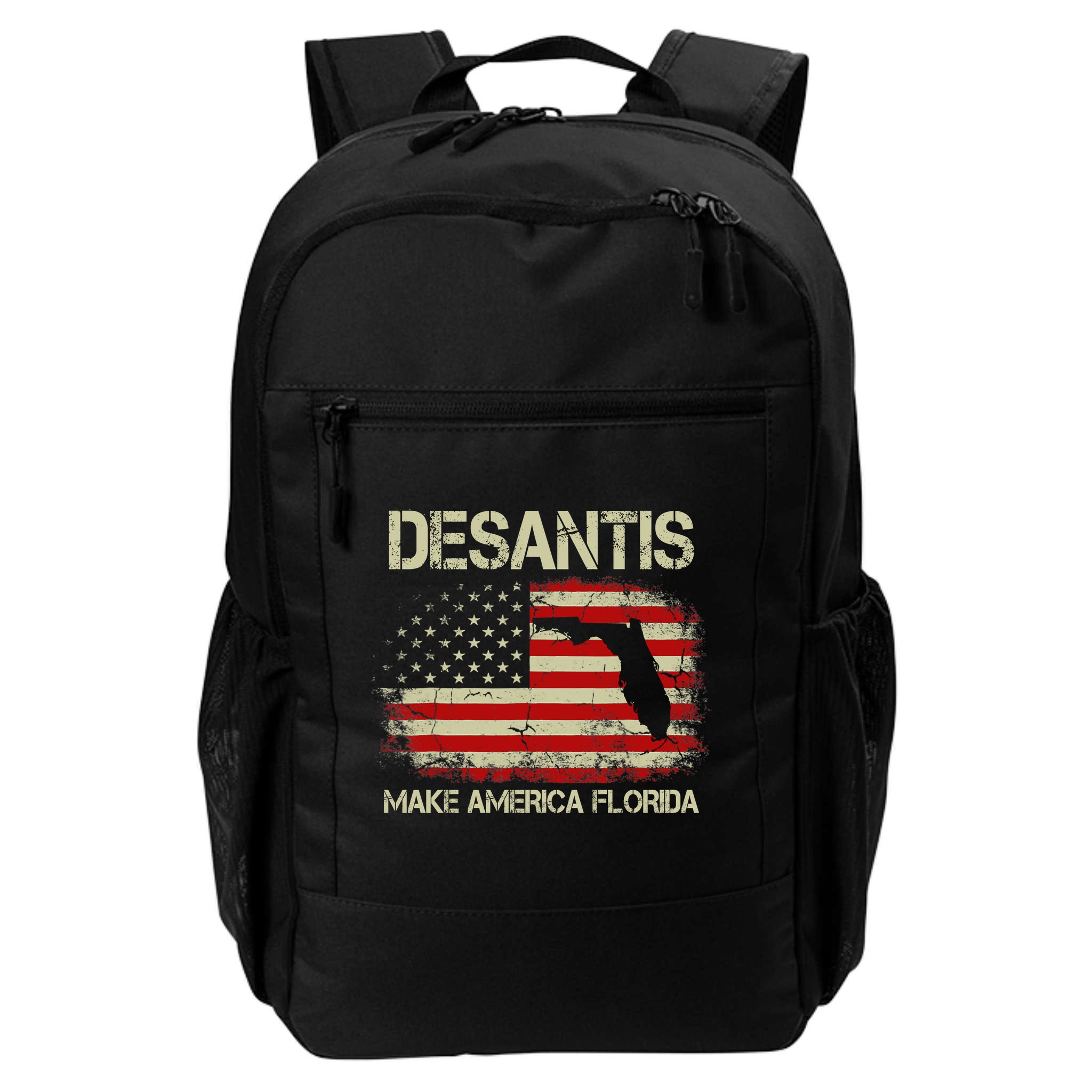 DeSantis Make America Florida US Flag Backpack