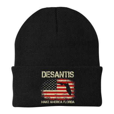 DeSantis Make America Florida US Flag Beanie