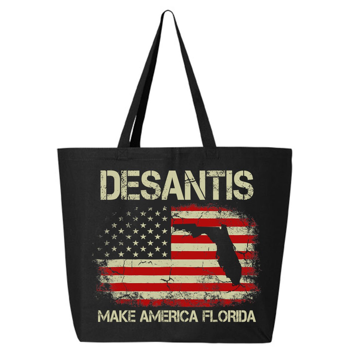 DeSantis Make America Florida US Flag 25L Jumbo Tote