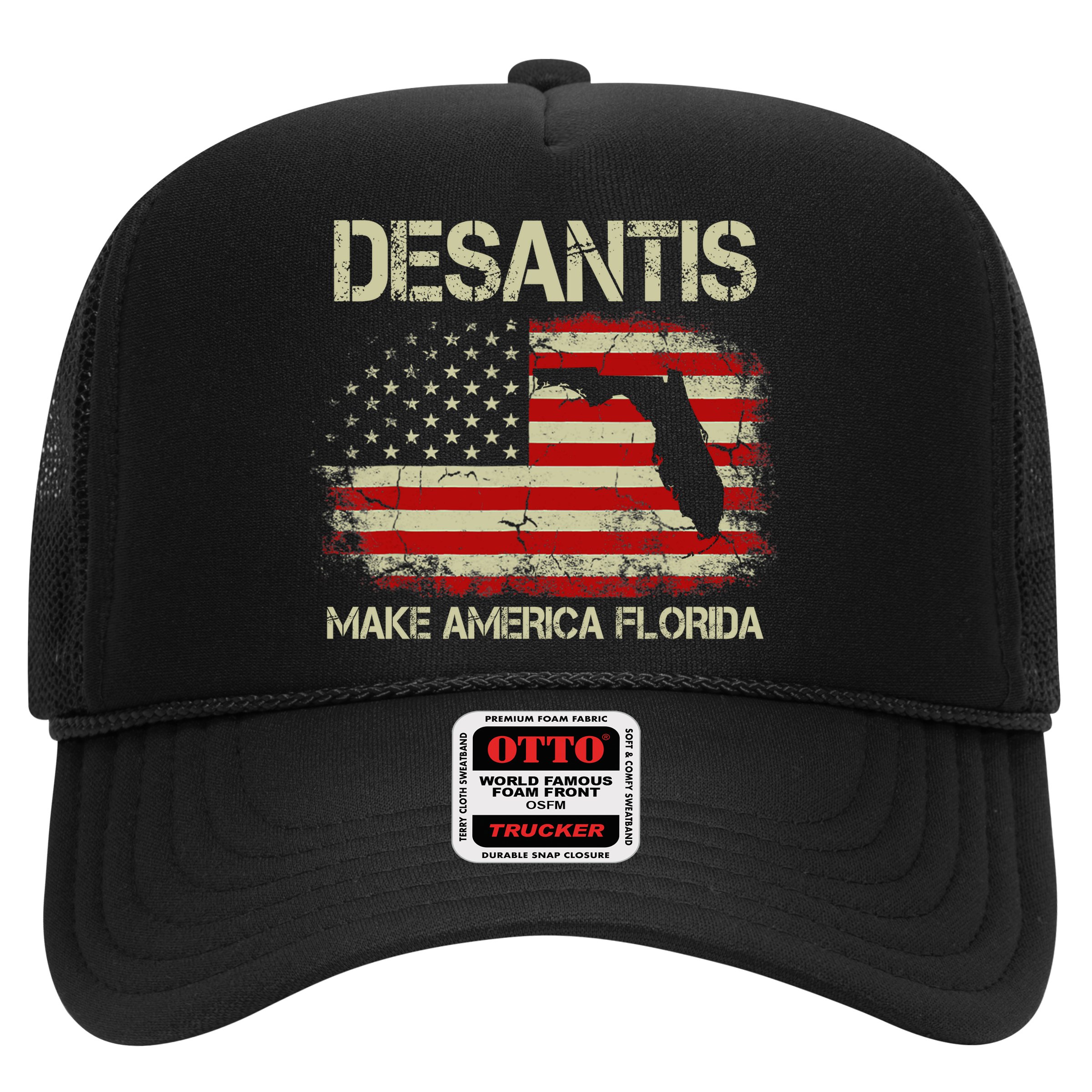 DeSantis Make America Florida US Flag Hat