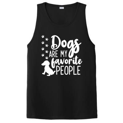 Dog Mom And Dad Gift Cute Dogs Are My Favorite People Cute Gift PosiCharge Competitor Tank