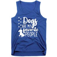 Dog Mom And Dad Gift Cute Dogs Are My Favorite People Cute Gift Tank Top