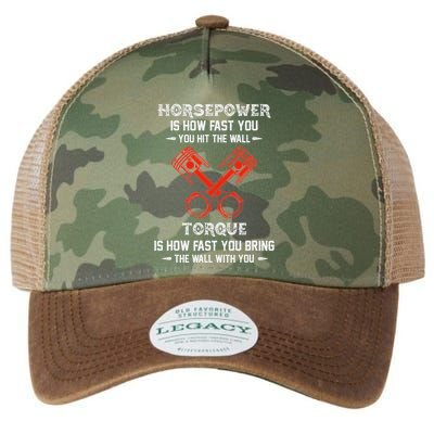 Diesel Mechanics Auto Mechanic Say It With Horse Power Legacy Tie Dye Trucker Hat