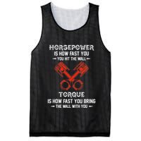 Diesel Mechanics Auto Mechanic Say It With Horse Power Mesh Reversible Basketball Jersey Tank