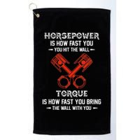 Diesel Mechanics Auto Mechanic Say It With Horse Power Golf Towel