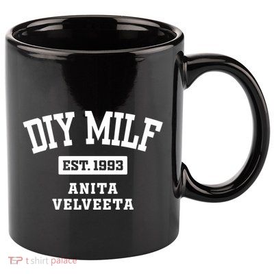 Diy Milf Anita Velveeta Est. 1993 11oz C Handle Ceramic Mug