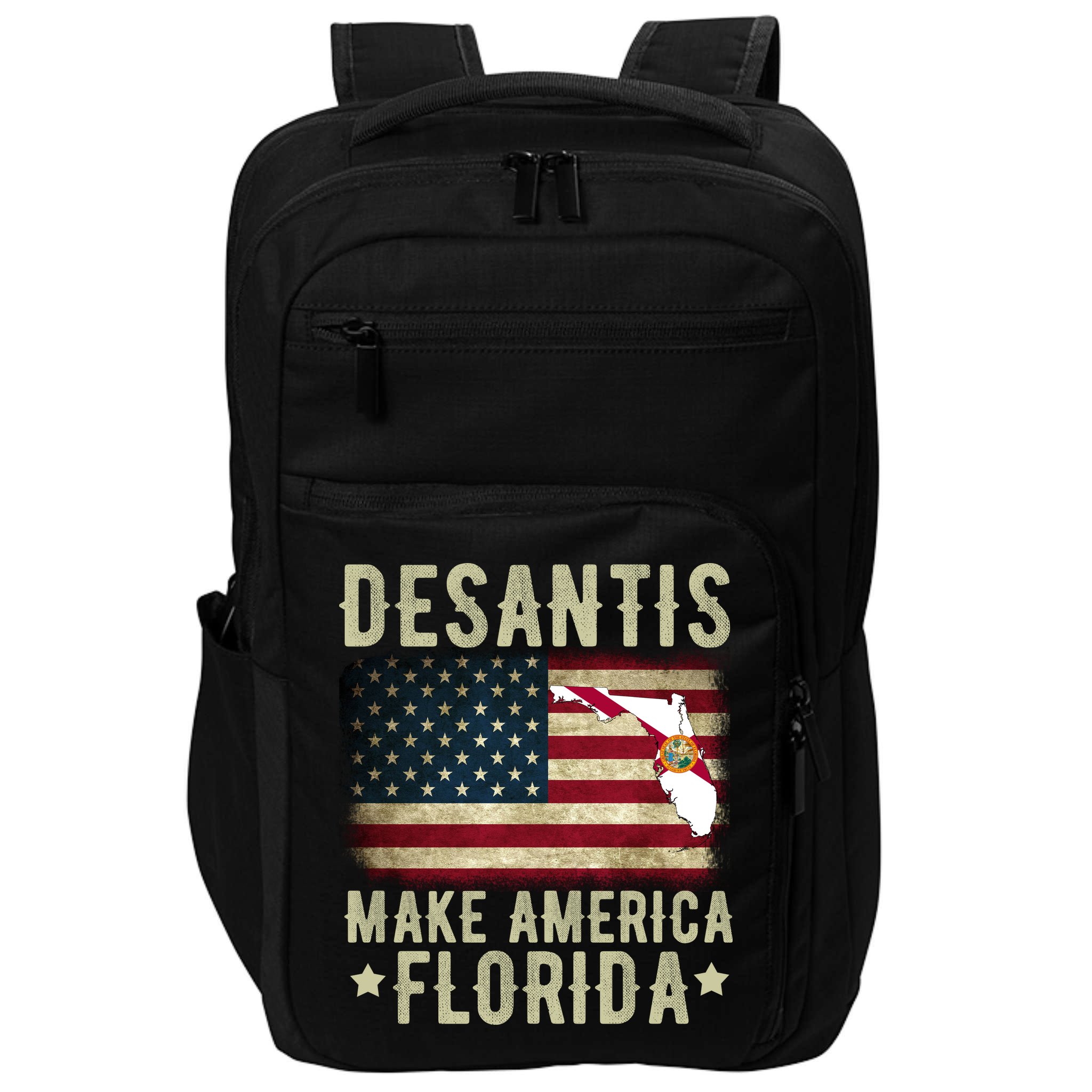 DeSantis Make America Florida US Flag Impact Tech Backpack
