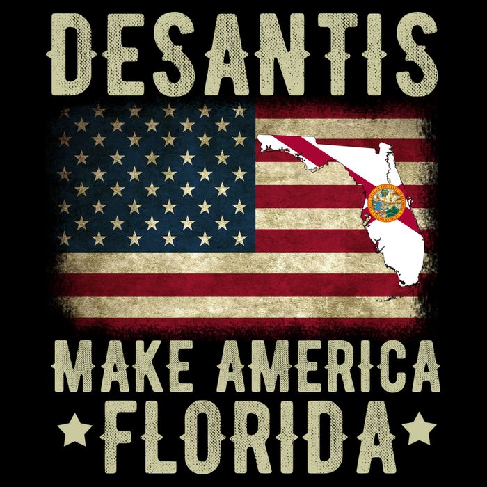 DeSantis Make America Florida US Flag Impact Tech Backpack