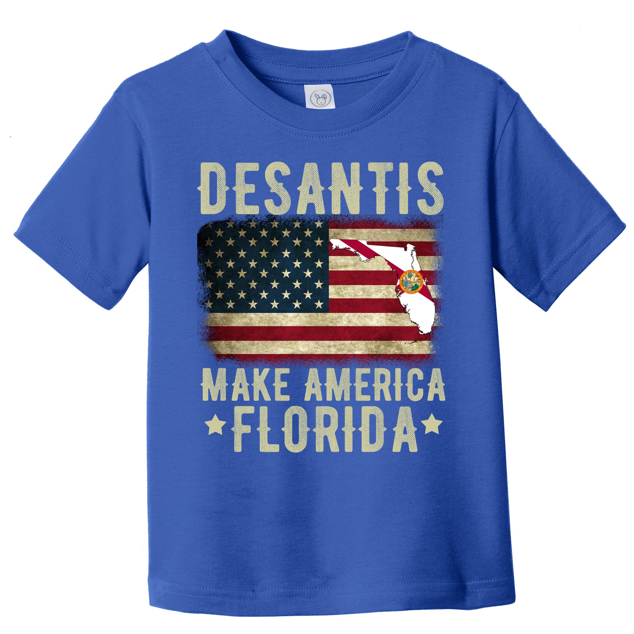 DeSantis Make America Florida US Flag Toddler T-Shirt