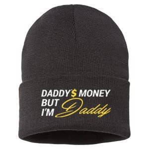 Daddy’$ Money But I’M Daddy Sustainable Knit Beanie