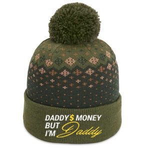 Daddy’$ Money But I’M Daddy The Baniff Cuffed Pom Beanie