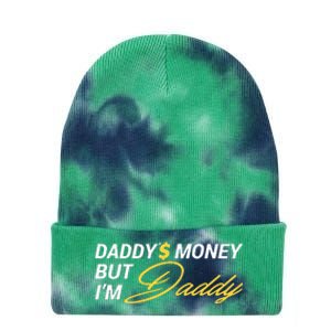 Daddy’$ Money But I’M Daddy Tie Dye 12in Knit Beanie