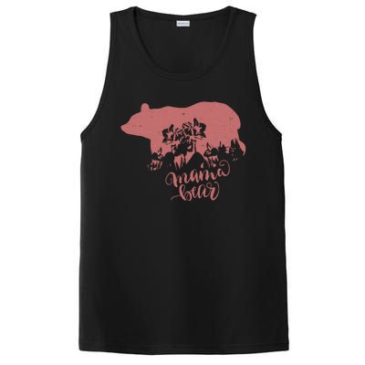 Distressed Mama Bear PosiCharge Competitor Tank