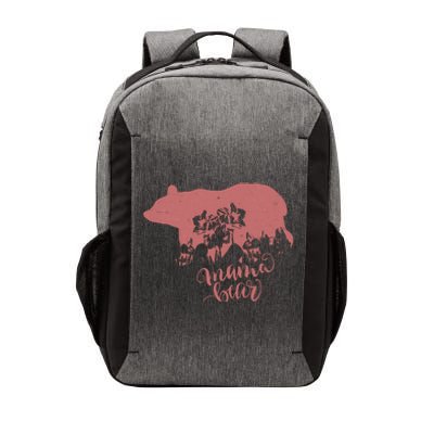 Distressed Mama Bear Vector Backpack