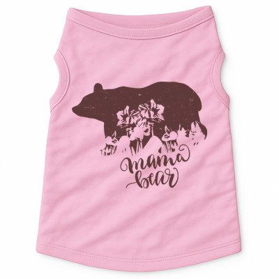 Distressed Mama Bear Doggie Tank