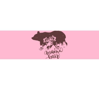 Distressed Mama Bear Bumper Sticker