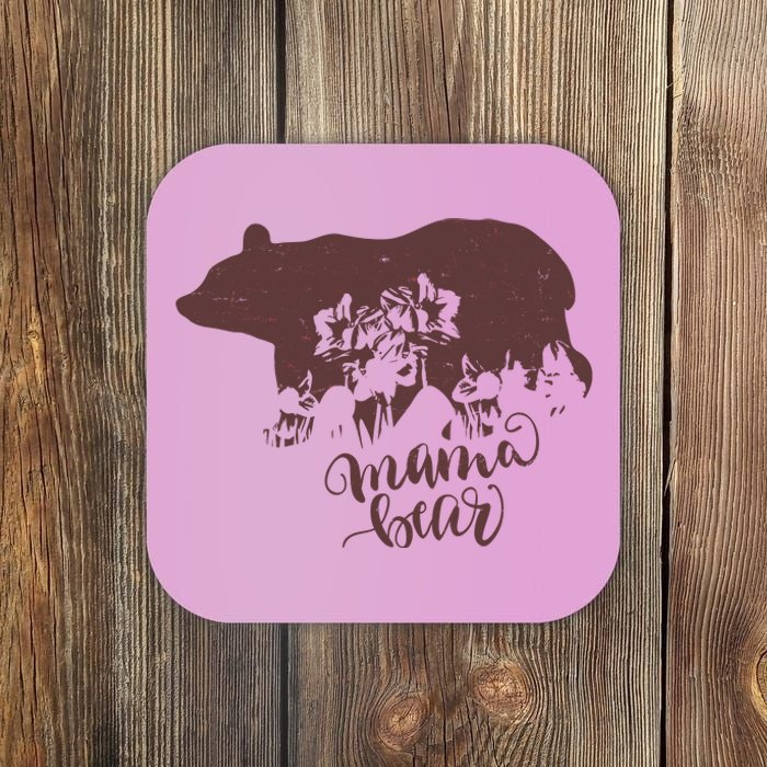 Distressed Mama Bear Coaster