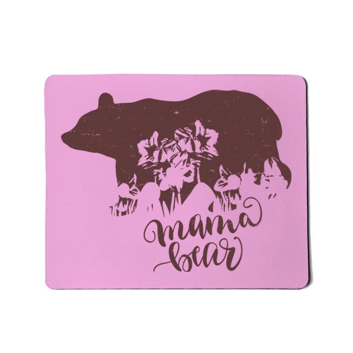 Distressed Mama Bear Mousepad