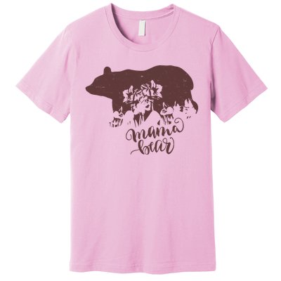 Distressed Mama Bear Premium T-Shirt