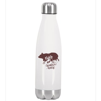 Distressed Mama Bear Stainless Steel Insulated Water Bottle