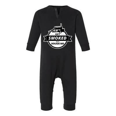 Dougie Mo Bbq Catering Exclusive Custom Clothing Get Smoked Infant Fleece One Piece