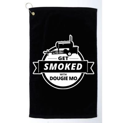 Dougie Mo Bbq Catering Exclusive Custom Clothing Get Smoked Platinum Collection Golf Towel