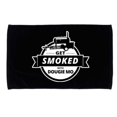 Dougie Mo Bbq Catering Exclusive Custom Clothing Get Smoked Microfiber Hand Towel