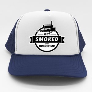 Dougie Mo Bbq Catering Exclusive Custom Clothing Get Smoked Trucker Hat