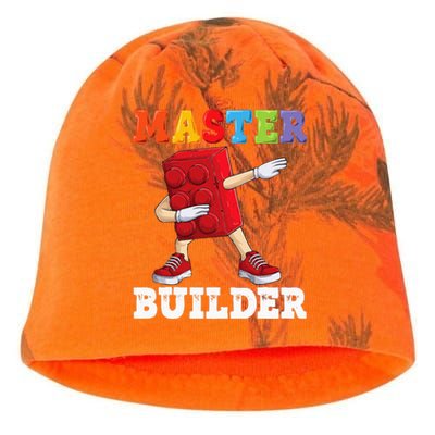 Dabbing Master Builder Funny Building Blocks Bricks Kati - Camo Knit Beanie