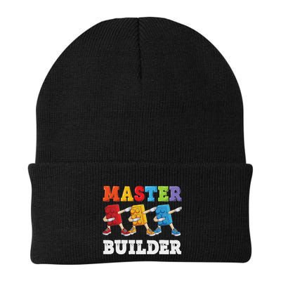 Dabbing Master Builder Funny Building Blocks Bricks Knit Cap Winter Beanie