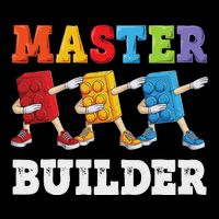 Dabbing Master Builder Funny Building Blocks Bricks Mousepad