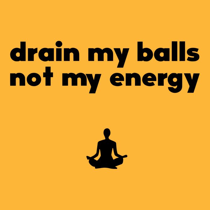 Drain My Balls Not My Energy Sustainable Knit Beanie