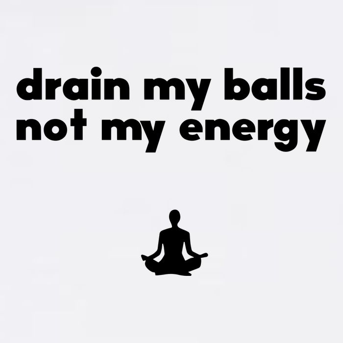 Drain My Balls Not My Energy Sustainable Bucket Hat