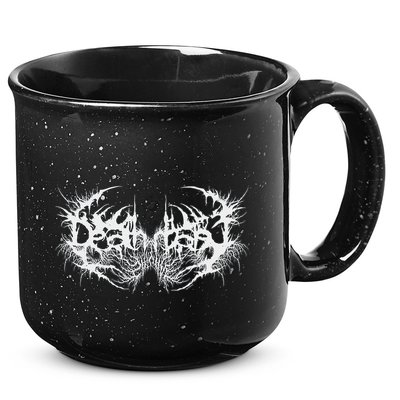 Death Metal Band Logo Symbol Font Metalhead Musician 15oz Campfire Ceramic Mug
