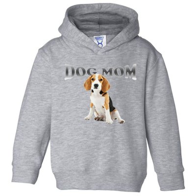 Dog Mom Beagle Designed In Watercolor Gift Toddler Hoodie